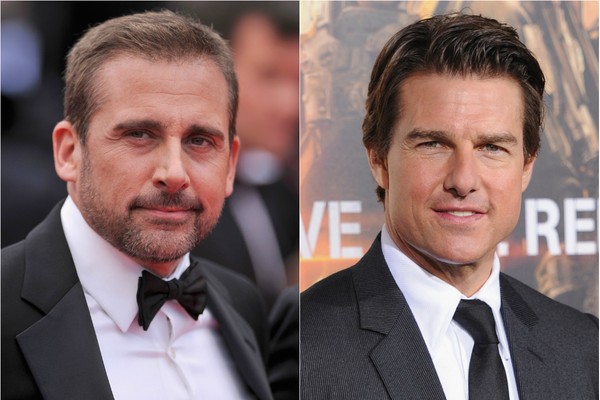 Por mais que não pareça, Tom Cruise e Steve Carell nasceram em 1962 (Foto: Getty Images)
