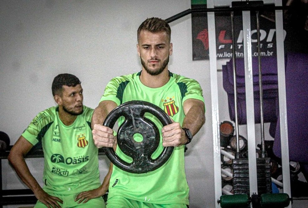 Matheus Steinmetz deixa o Sampaio após passagem tímida pelo clube em 2020. — Foto: Lucas Almeida/L17 Comunicação