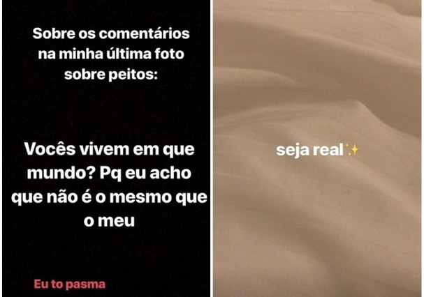 Luísa falou sobre comentários sobre seu corpo (Foto: Instagram/Reprodução)