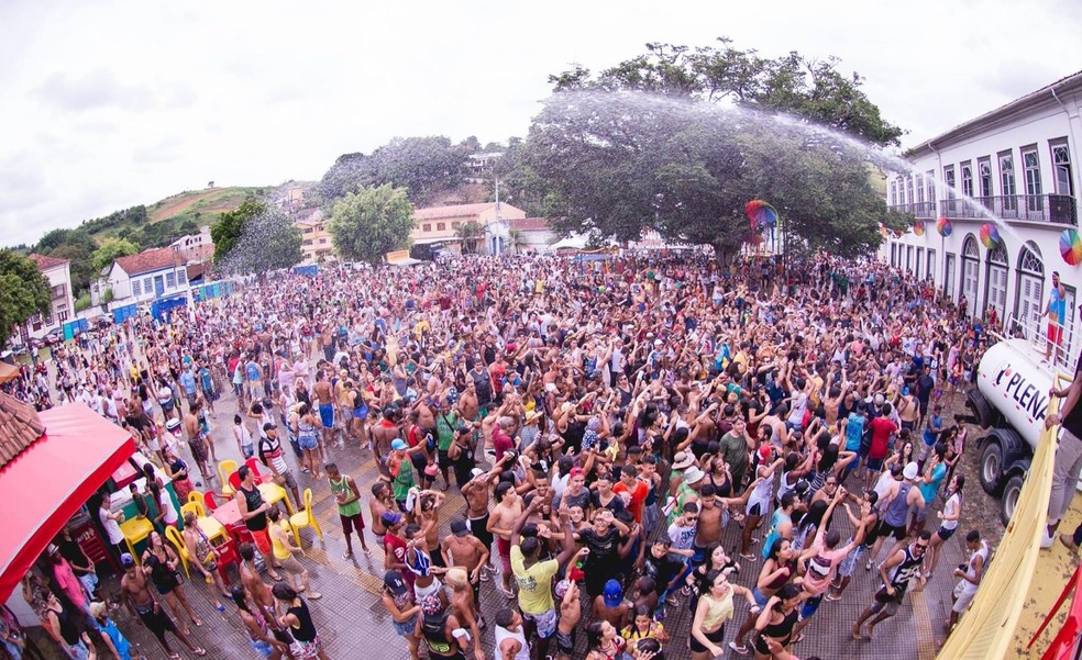 Matinês, blocos, trio elétrico e música ao vivo animam carnaval em Bananal, SP — Foto: Divulgação/Prefeitura de Bananal