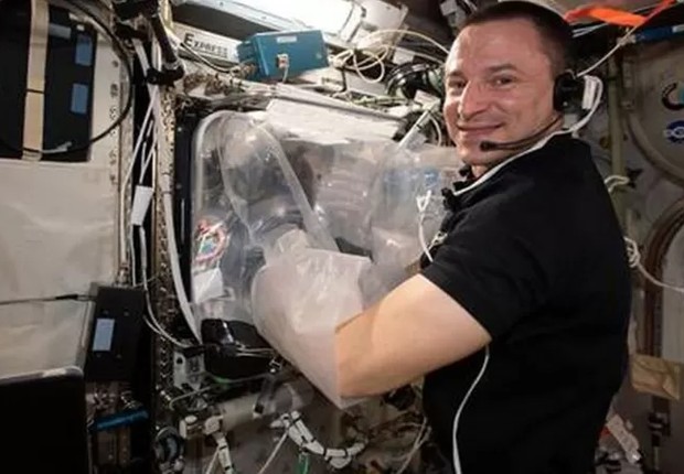 Experimentos conduzidos por Morgan na Estação Espacial Internacional mostram que é possível imprimir órgãos em ambientes com baixa gravidade (Foto: Nasa)
