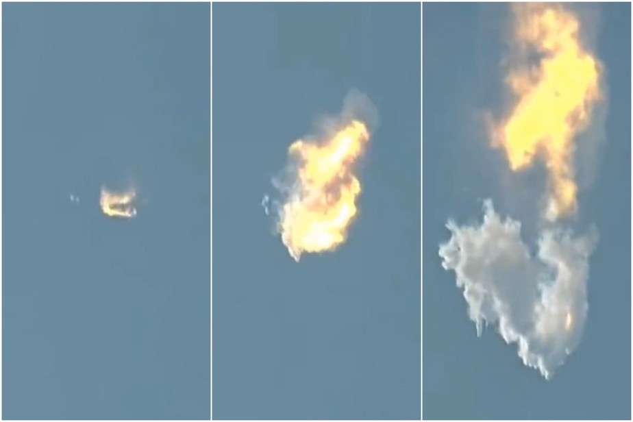 Starship explode minutos depois da decolagem, no Texas