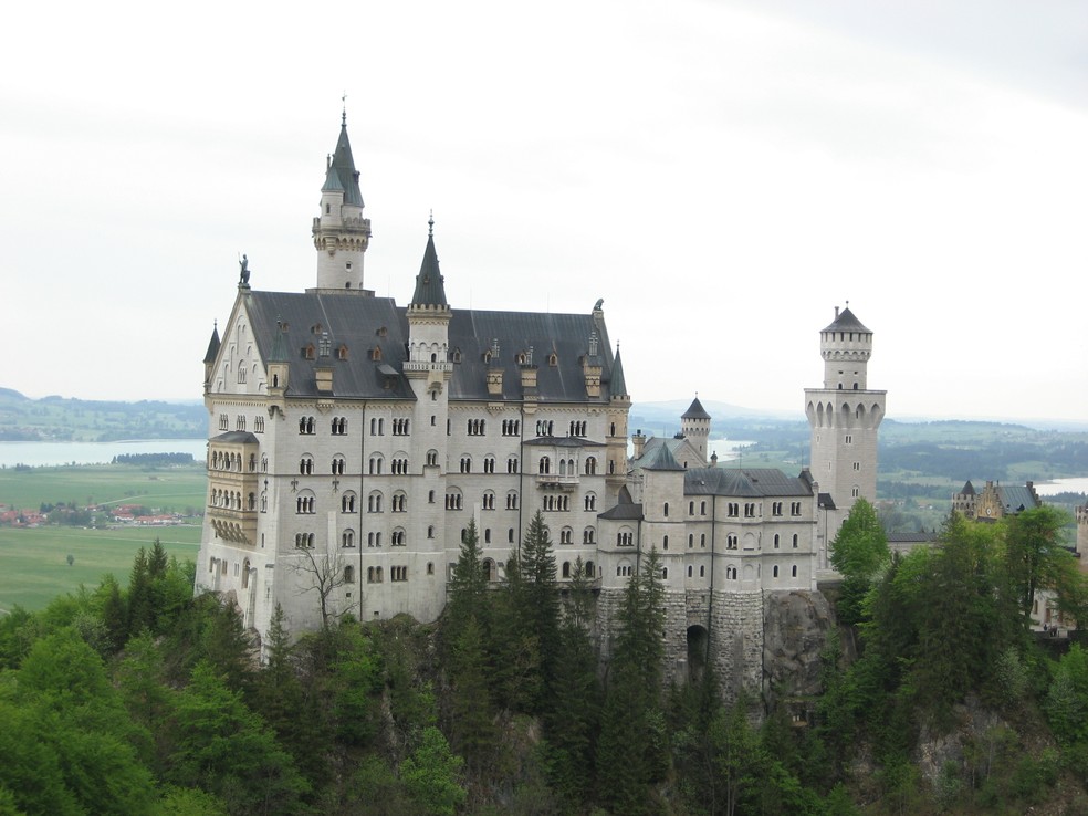 Castelo de Neuschwanstein, Alemanha — Foto: Globo News / Silvana Reis
