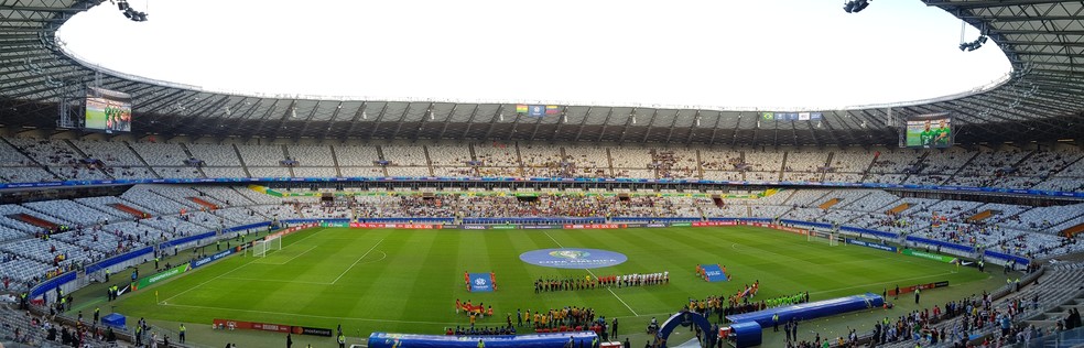 Mineirão vazio para Bolívia x Venezuela — Foto: Rafael Araújo