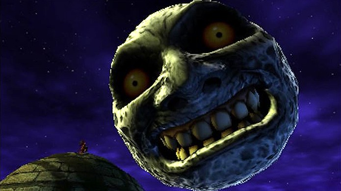 A lua em Majoras Mask 3D está ainda mais assustadora do que nunca (Foto: Metro)
