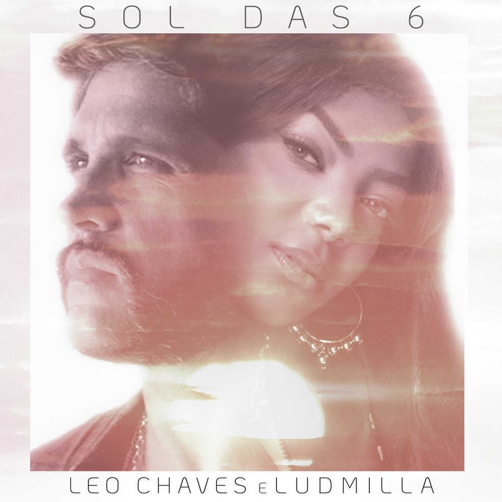 Capa do single 'Sol das 6', de Leo Chaves com Ludmilla — Foto: Divulgação