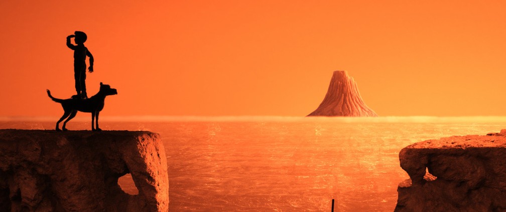 Cena da animação 'Ilha dos Cachorros' — Foto: Divulgação