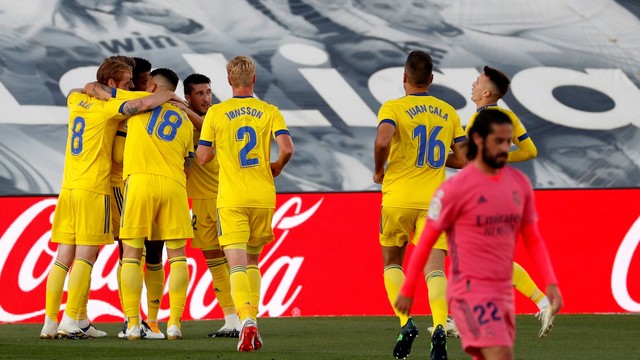 Cádiz impôs primeira derrota ao Real Madrid em sete meses
