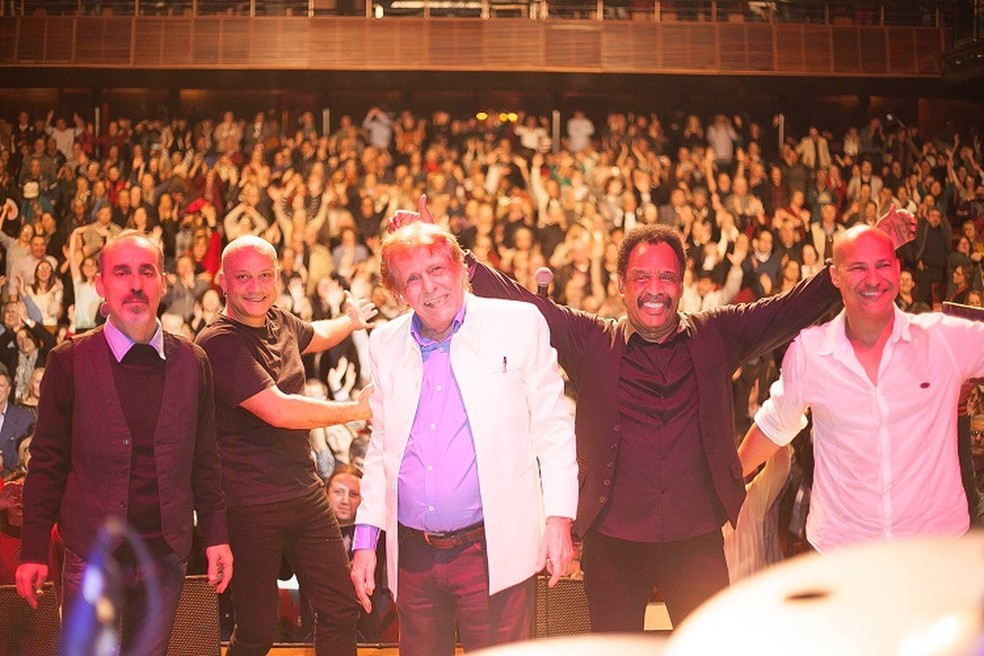 Renato e Seus Blue Caps encerram programação do Festival Nacional da Seresta no Recife — Foto:  Thiago Tavares/Divulgação