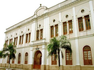 Fachada do prédio da reitoria da Universidade do Estado do Pará (Uepa) em Belém (Foto: Márcio Ferreira/UEPA)