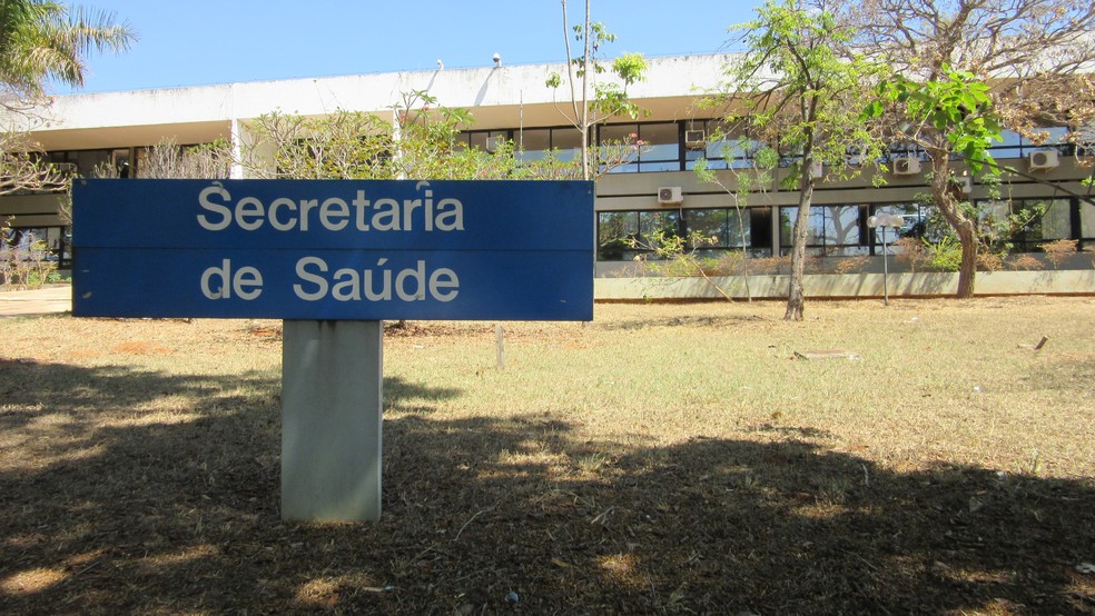 Secretaria de Saúde do Distrito Federal — Foto: Raquel Morais/G1