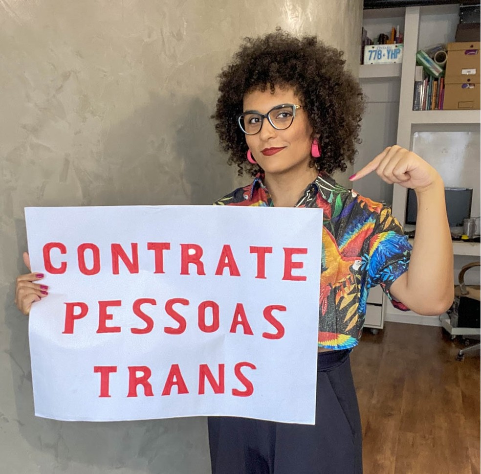 Uma das missões de Gabriela é conectar grupos sub-representados a empresas comprometidas com a diversidade — Foto: Acervo pessoal