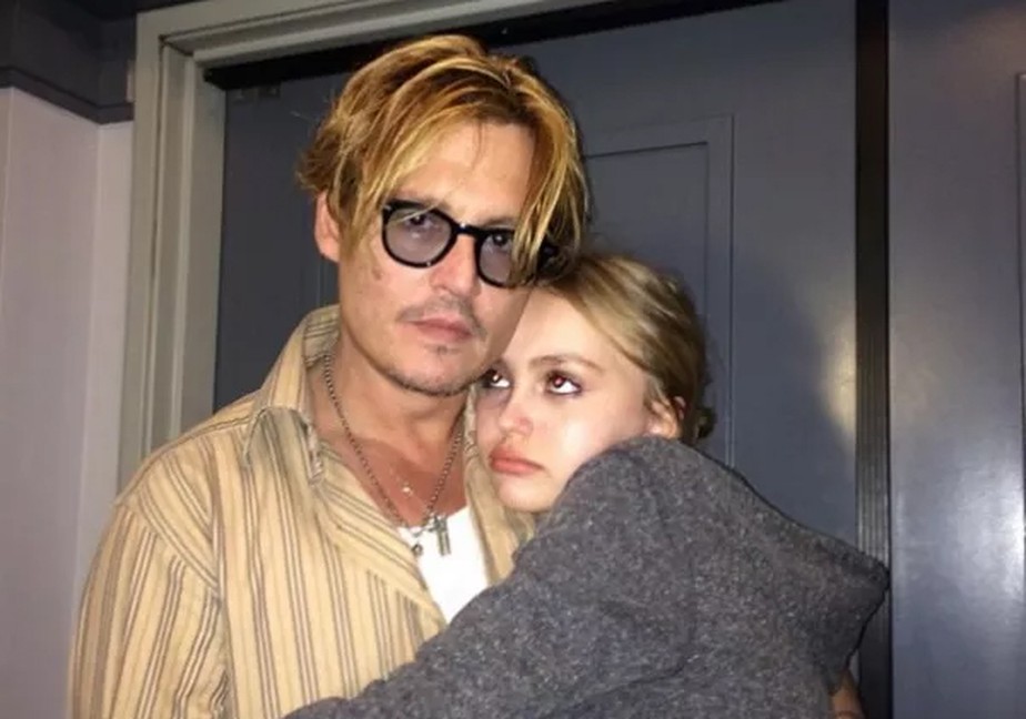 Johnny Depp e sua filha, Lily-Rose Depp