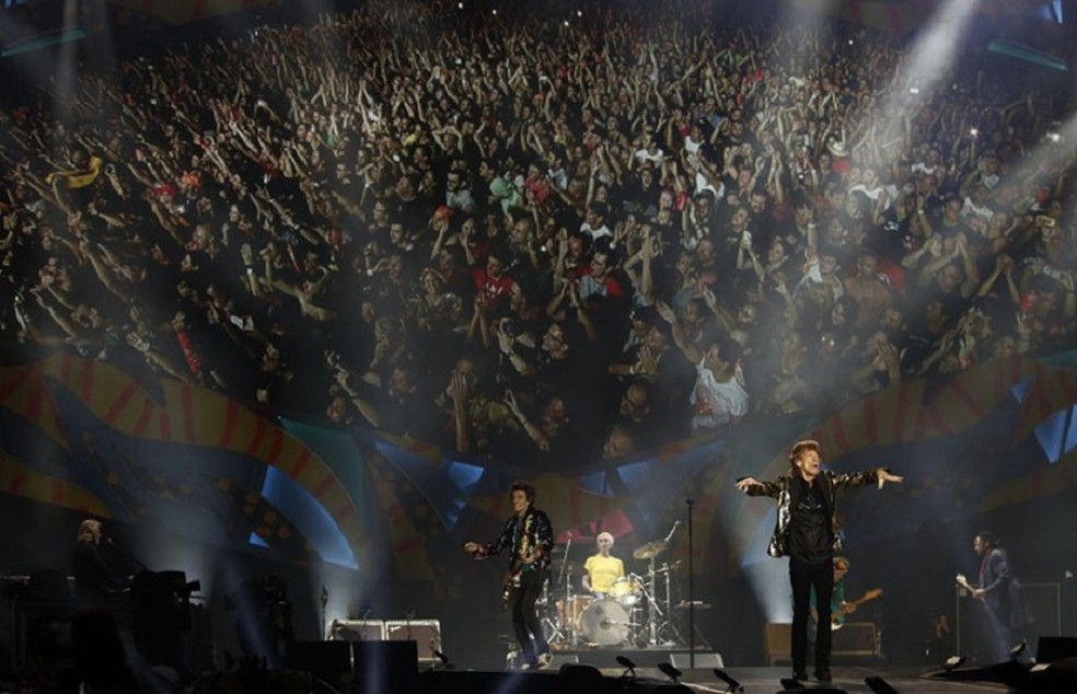 Rolling Stones se apresentaram no Morumbi em 2016 (Foto: Miguel Schincariol / www.saopaulofc.net)