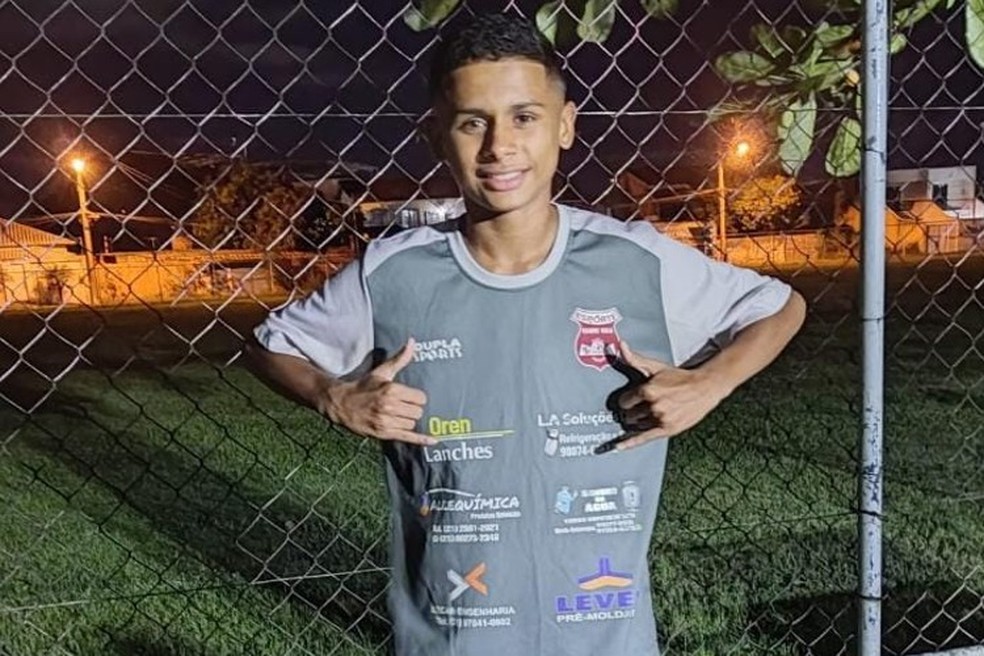 Kailon da Silva Paixão, 13 anos, morador de Magé, morto no acidente da BR-116 — Foto: Arquivo Pessoal