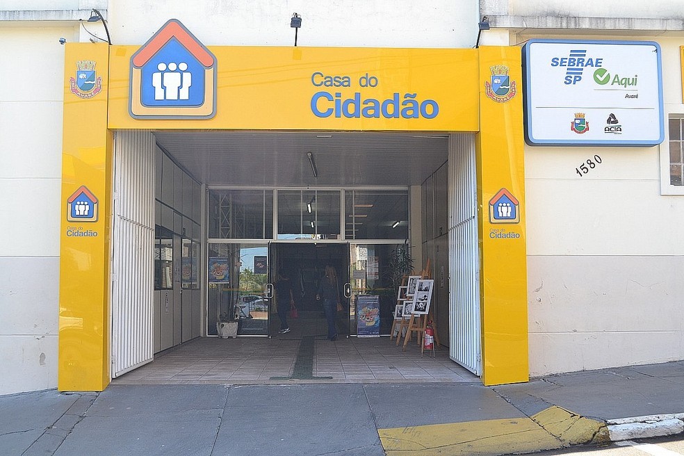 Casa do Cidad&atilde;o em Avar&eacute; (SP) &mdash; Foto: Prefeitura Municipal de Avar&eacute;/Divulga&ccedil;&atilde;o