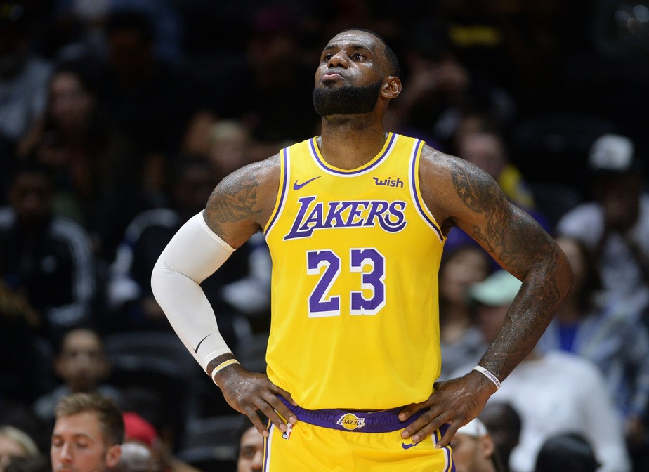 Camisa de lebron lakers hot sale