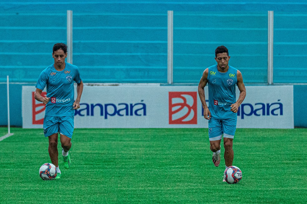 José Aldo e Marlon estão entre os relacionados do Paysandu — Foto: Jorge Luís Totti/Ascom Paysandu
