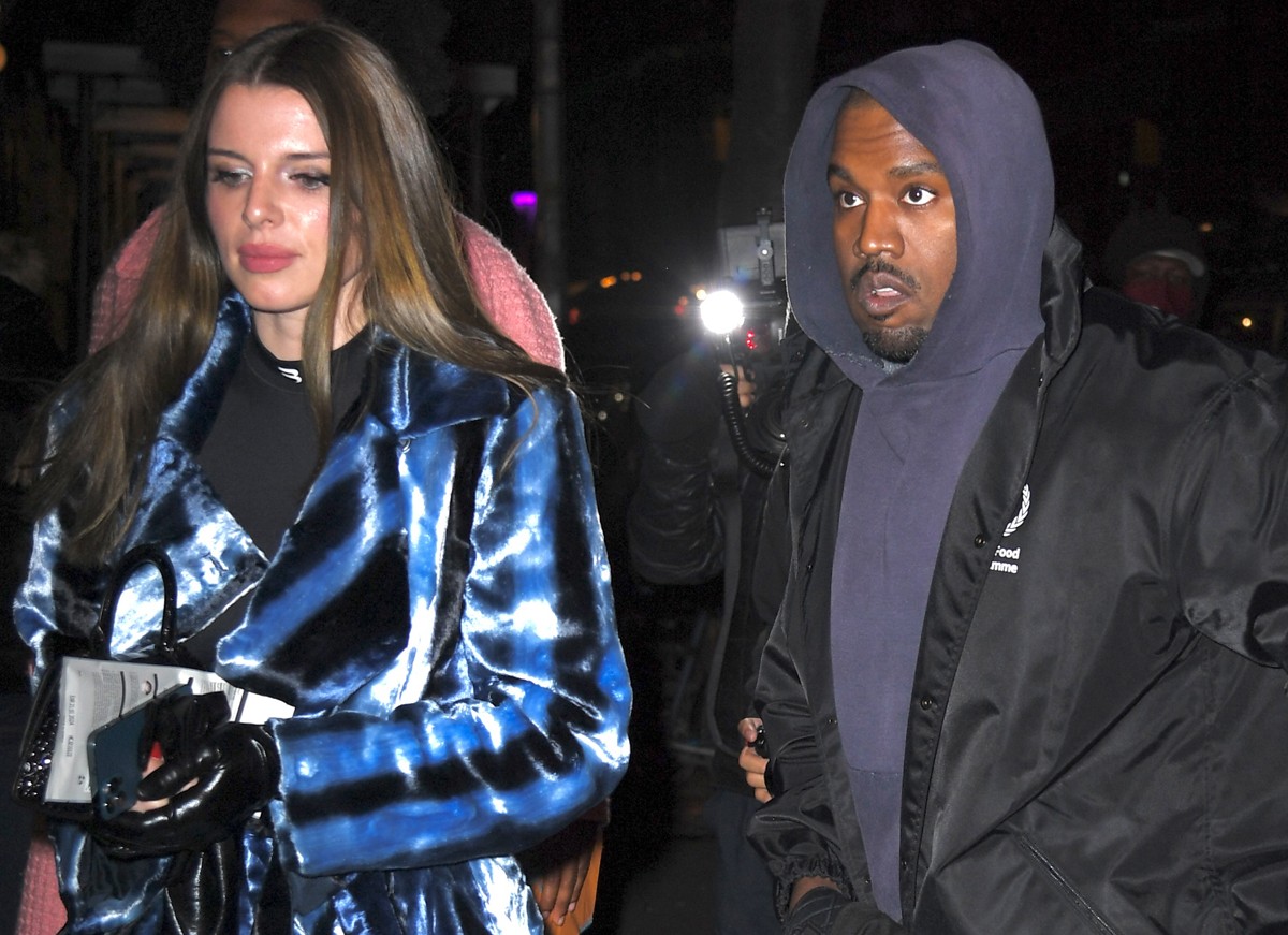 Julia Fox e Kanye West foram clicados em novo encontro juntos (Foto: The Grosby Group)