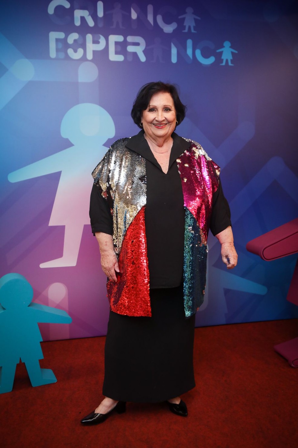 Déa Lúcia é mãe de Paulo Gustavo e participou do Criança Esperança 21 — Foto: Isabella Pinheiro/Gshow