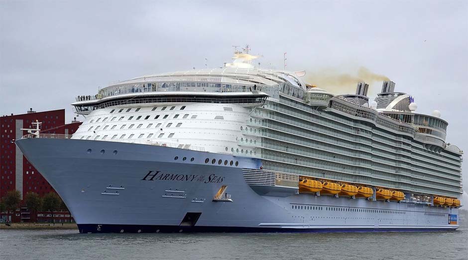 Harmony of the Seas: o maior navio de cruzeiro do mundo (Foto: Wiki Commons)