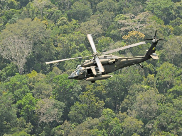 Controle do espaço aéreo é um dos eixos da Operação Copa (Foto: Divulgação/Exército)