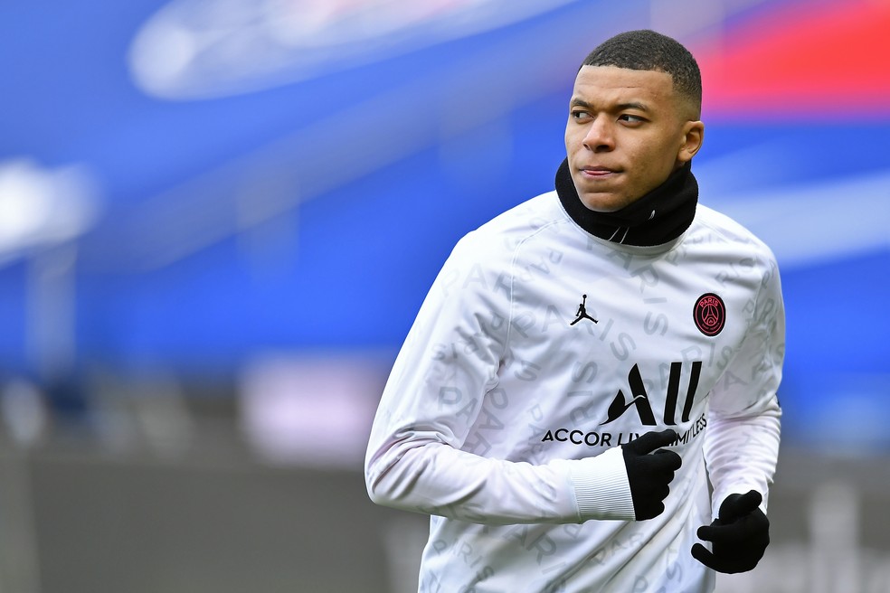 Mbappé é grande arma ofensiva do PSG na ausência de Neymar — Foto: Getty Images
