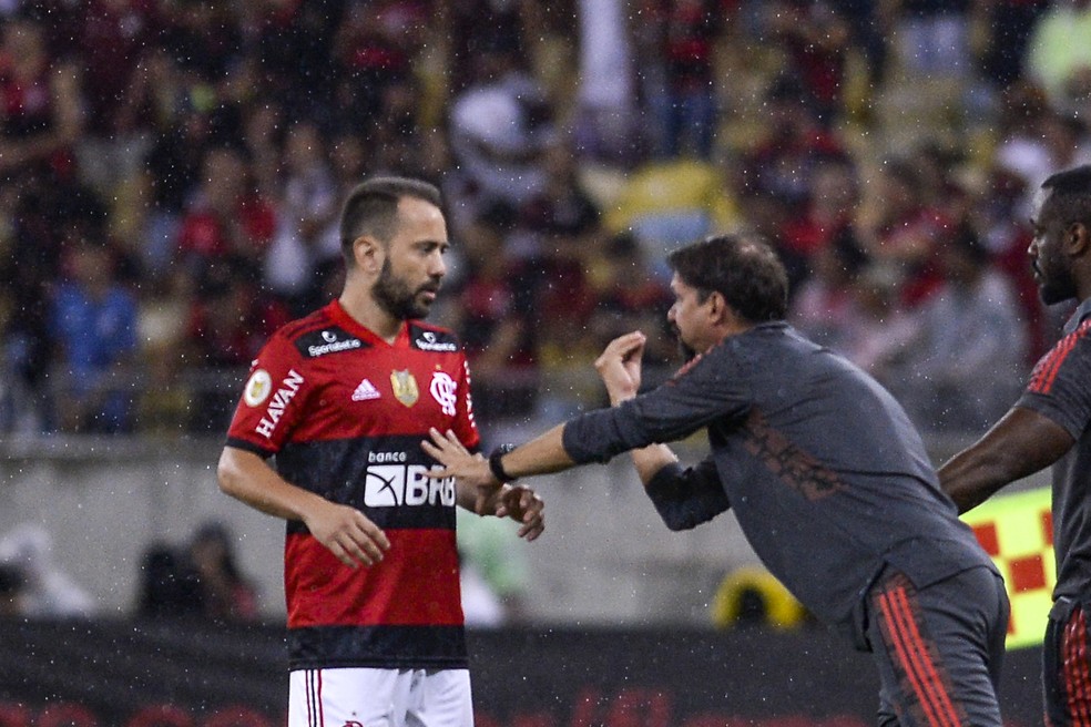 Everton Ribeiro, Flamengo x Cear&aacute; &mdash; Foto: Marcelo Cortes / Flamengo