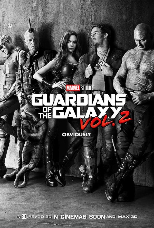 Cartaz de ‘Guardiões da Galáxia – Vol. 2’  (Foto: Divulgação)