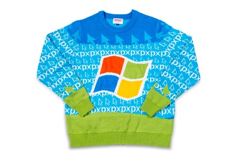 Suéter feio da Microsoft (Reprodução)