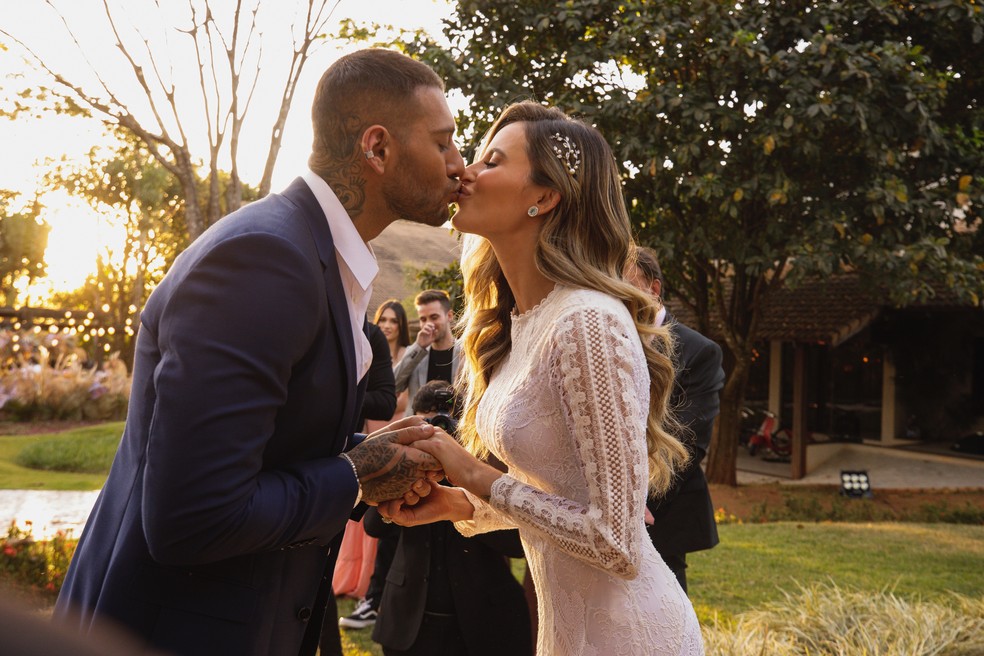 Lucas Lucco e Lorena Carvalho se casam em Uberlândia — Foto: Divulgação/Torin Zanette