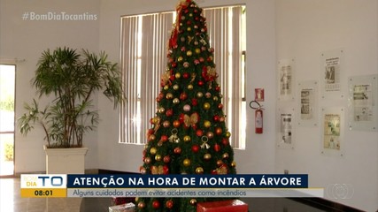 Alguns cuidados na hora de montar a árvore de natal podem evitar problemas