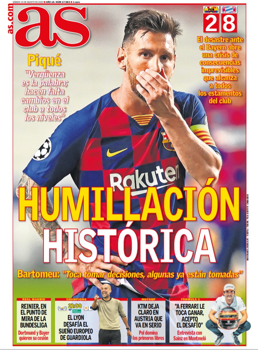 As, de Madri, diz: 