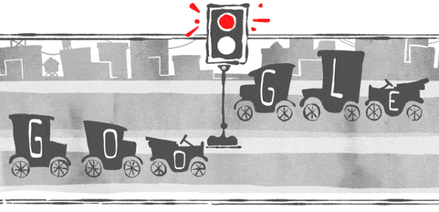 33-doodle-google-101-anos-primeiro-sinal-eletrico-semaforo (Foto: Reprodução/Google)