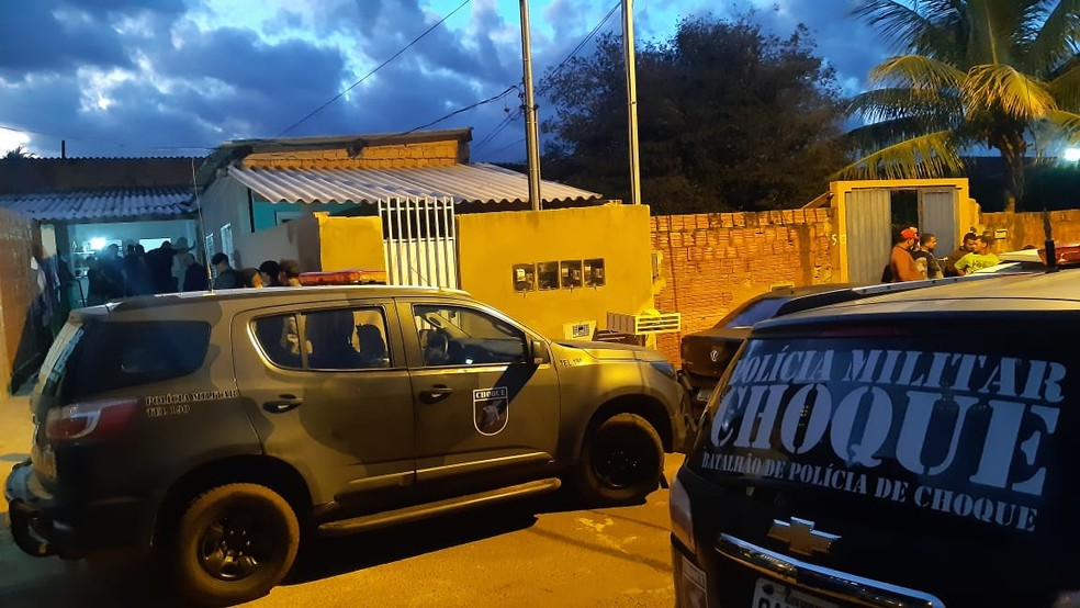 Local onde quarta vítima de serial killer foi encontrada enterrada, em Campo Grande (MS). — Foto: Emerson Arce/TV Morena