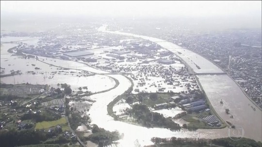 Número de mortos na passagem do tufão Hagibis no Japão passa de 50