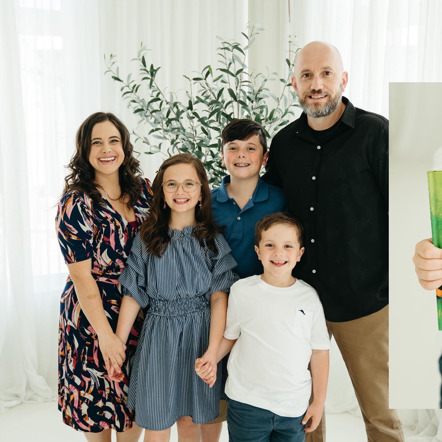 Jessica e Matthew com os filhos (Foto: Reprodução/Instagram)