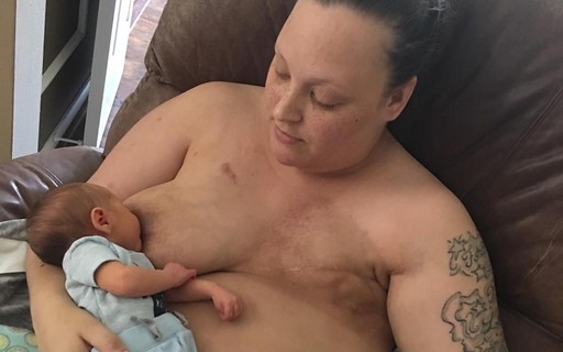 Sobrevivente De Cancer De Mama Amamenta O Filho De 10 Dias Apos Perder Um Seio Imagem E Tocante Revista Crescer Voce Precisa Saber