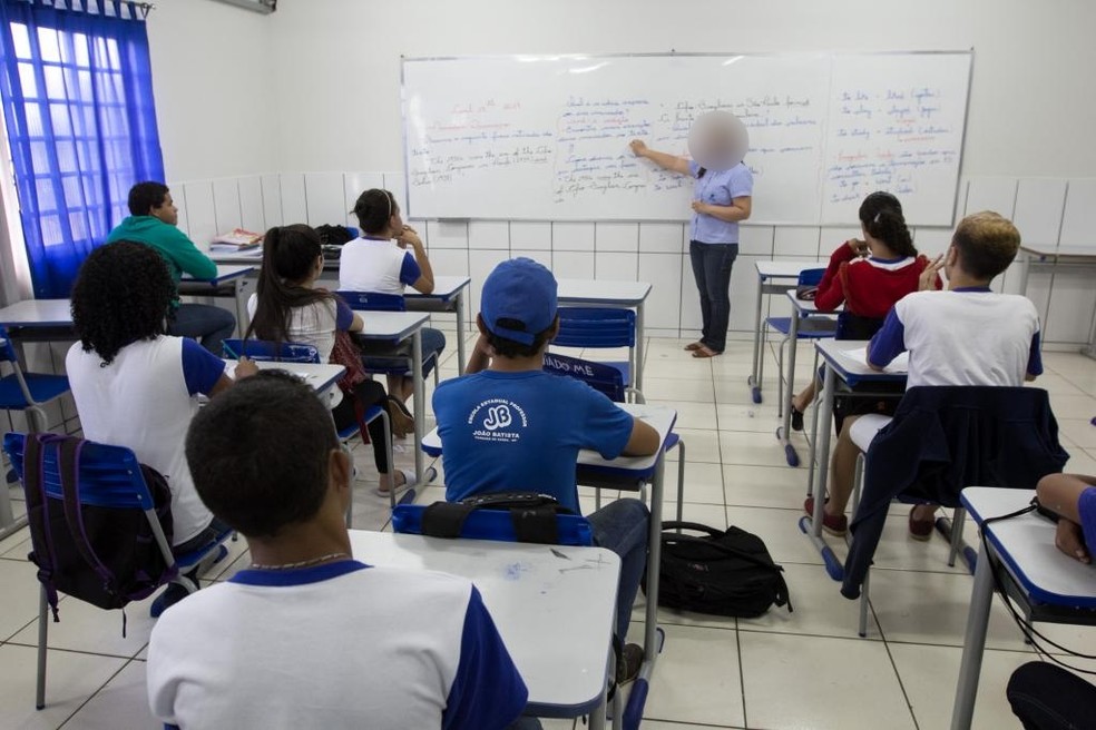 Levantamento da Seplag aponte que 33% dos professores afastados tratam transtornos mentais — Foto: Junior Silgueiro/Seduc-MT