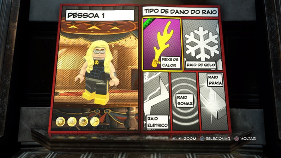 Your hero can shoot several different types of lightning in LEGO Marvel Super Heroes 2 (Photo: Reproduction / Rafael Monteiro)