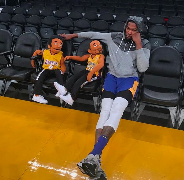 O jogador de basquete Kevin Durant (Foto: Instagram)