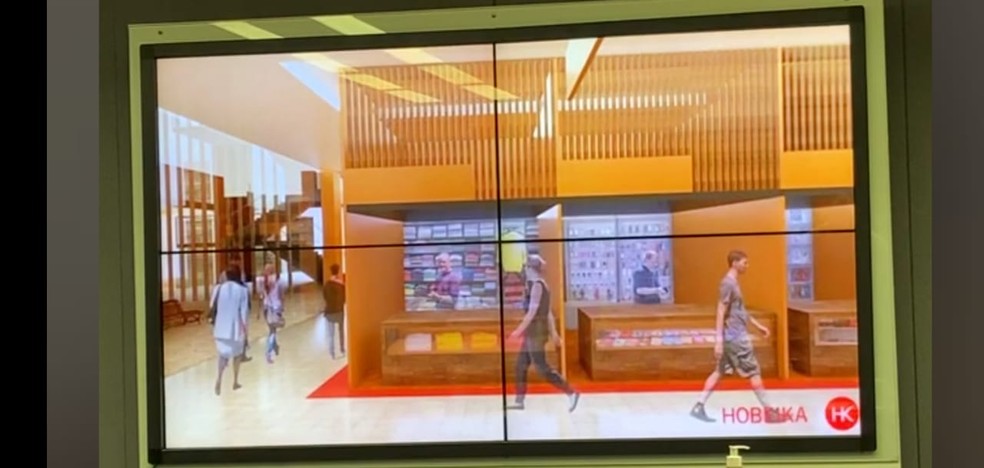 Foto do projeto do Shopping Popular, que vai reunir camelôs do Centro de Campinas — Foto: Reprodução/ Prefeitura de Campinas