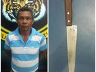 Homem é preso em Boa Vista após esfaquear ex-policial militar
