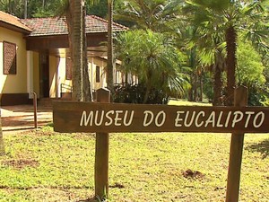Museu do Eucalipto foi reinagurado em Rio Claro (Foto: Marlon Tavoni/ EPTV)