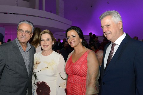 Dr. Robson Andrade, Dra. Cristiana, Márcia Rollemberg e Rodrigo Rollemberg
