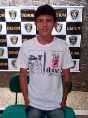 Tallys Tanilis de Oliveira Brito, de 24 anos, confessou o crime (Foto: Divulgação/Polícia Civil do RN)