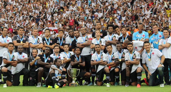 Vasco sem risadinha campeão (Foto: Carlos Gregório Jr-Vasco.com.br.)