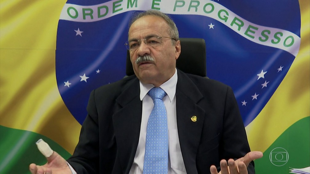 Senador Chico Rodrigues — Foto: Reprodução/JN