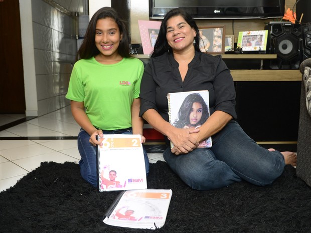 Diana pediu transferência para a filha Carolina, no Espírito Santo (Foto: Ricardo Medeiros/A Gazeta)