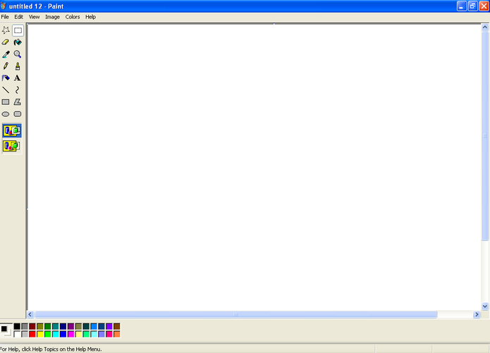 Paint no Windows XP (Foto: Reprodução/YouTube )